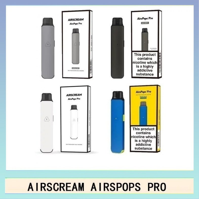 AIRSPOPS PRO AIRSCREAM AIRSPOPS PRO 氣泡電子小煙主機官網