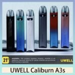 UWELL Caliburn A3S咖哩棒A3S POD電子煙主機官網評價說明書